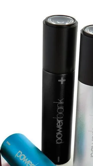2200 mAh Power Bank with Flashlight