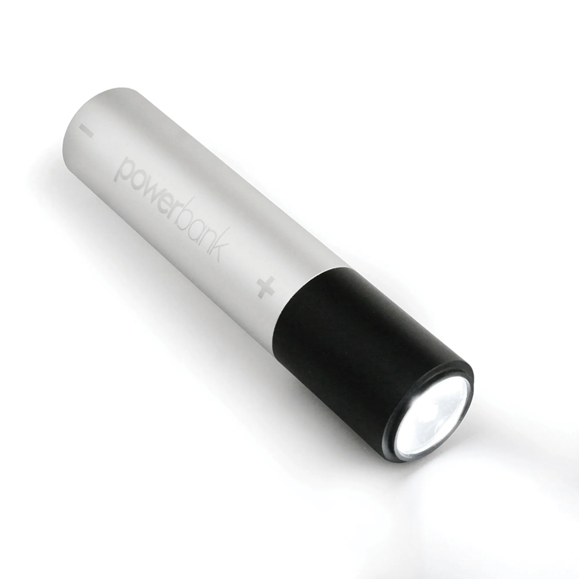 2200 mAh Power Bank with Flashlight