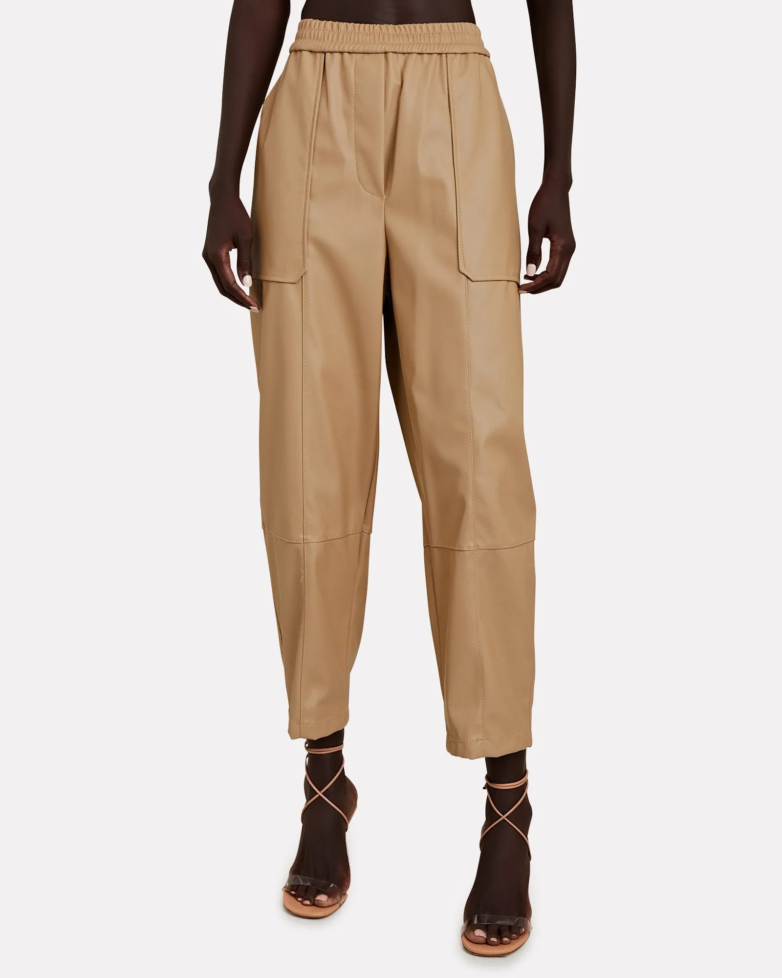 3.1 Phillip Lim Faux Leather Tapered Pants