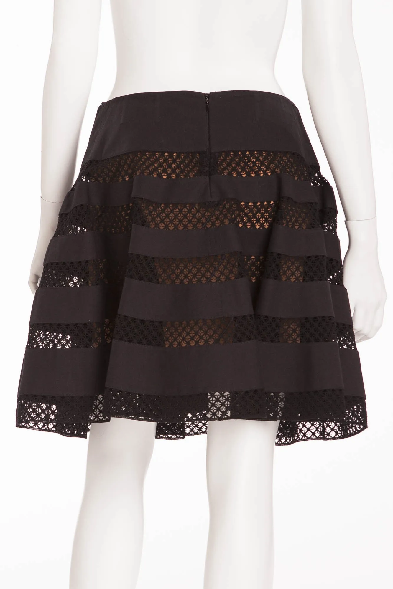 Alaia - Black Mini Skirt