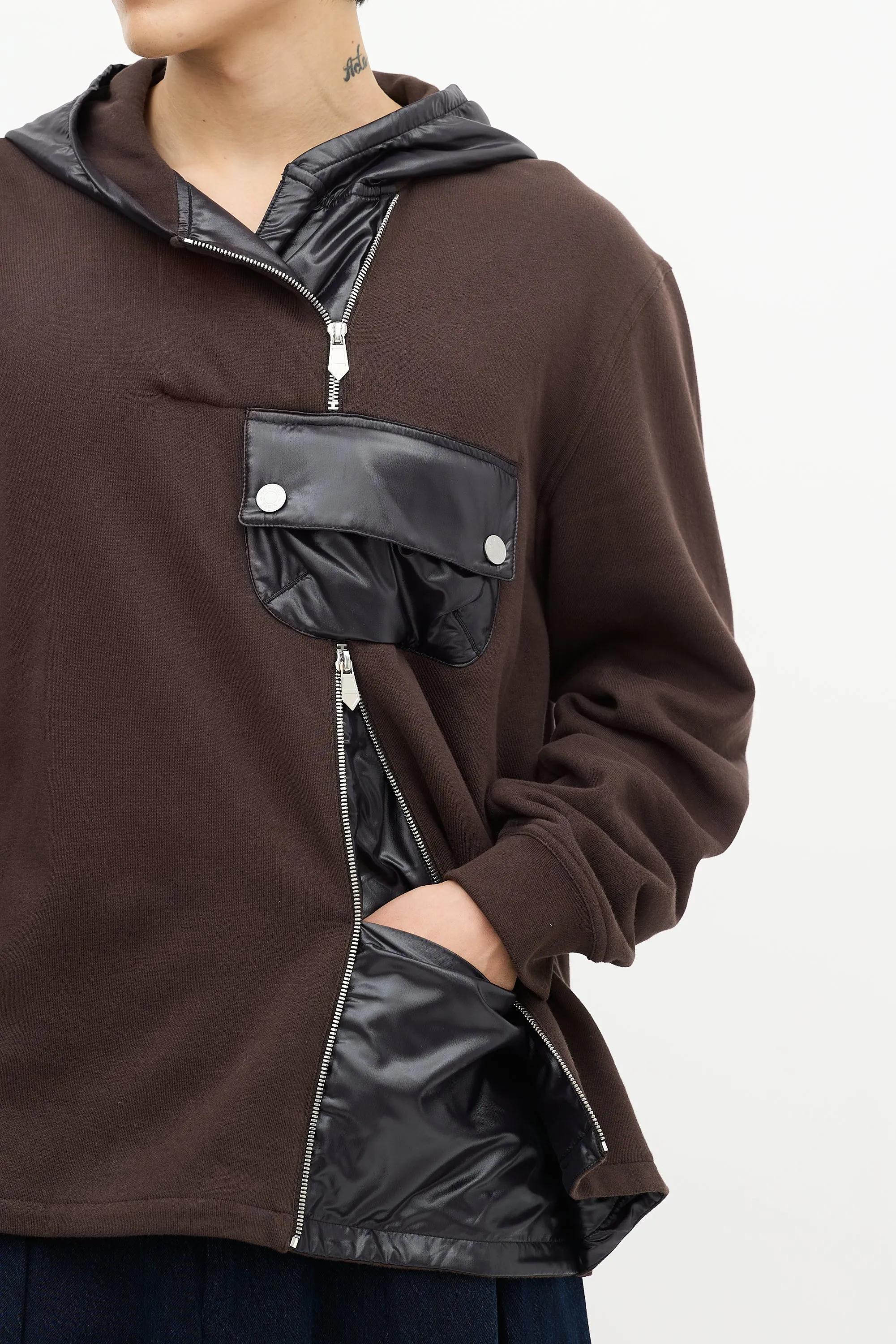 Asymmetrical Zip Hoodie