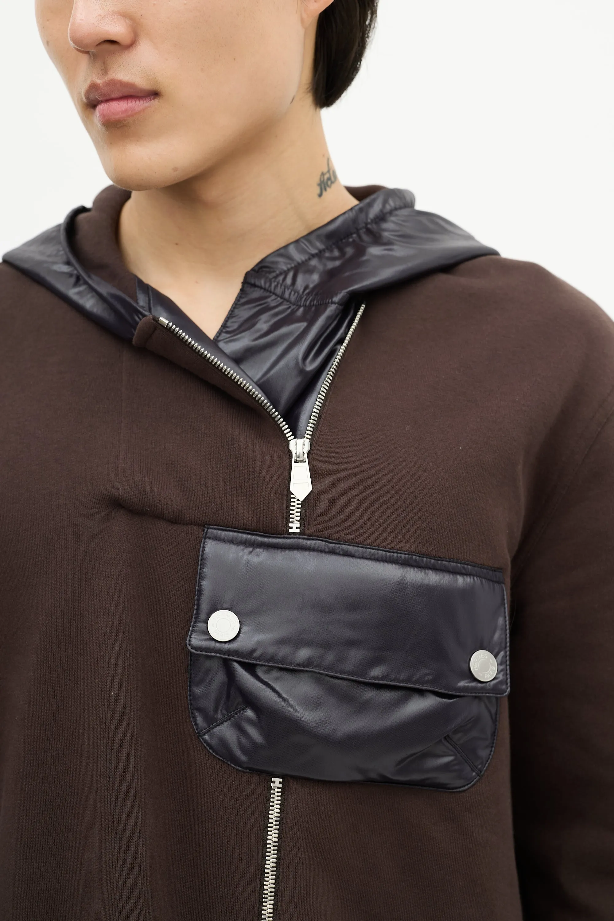 Asymmetrical Zip Hoodie