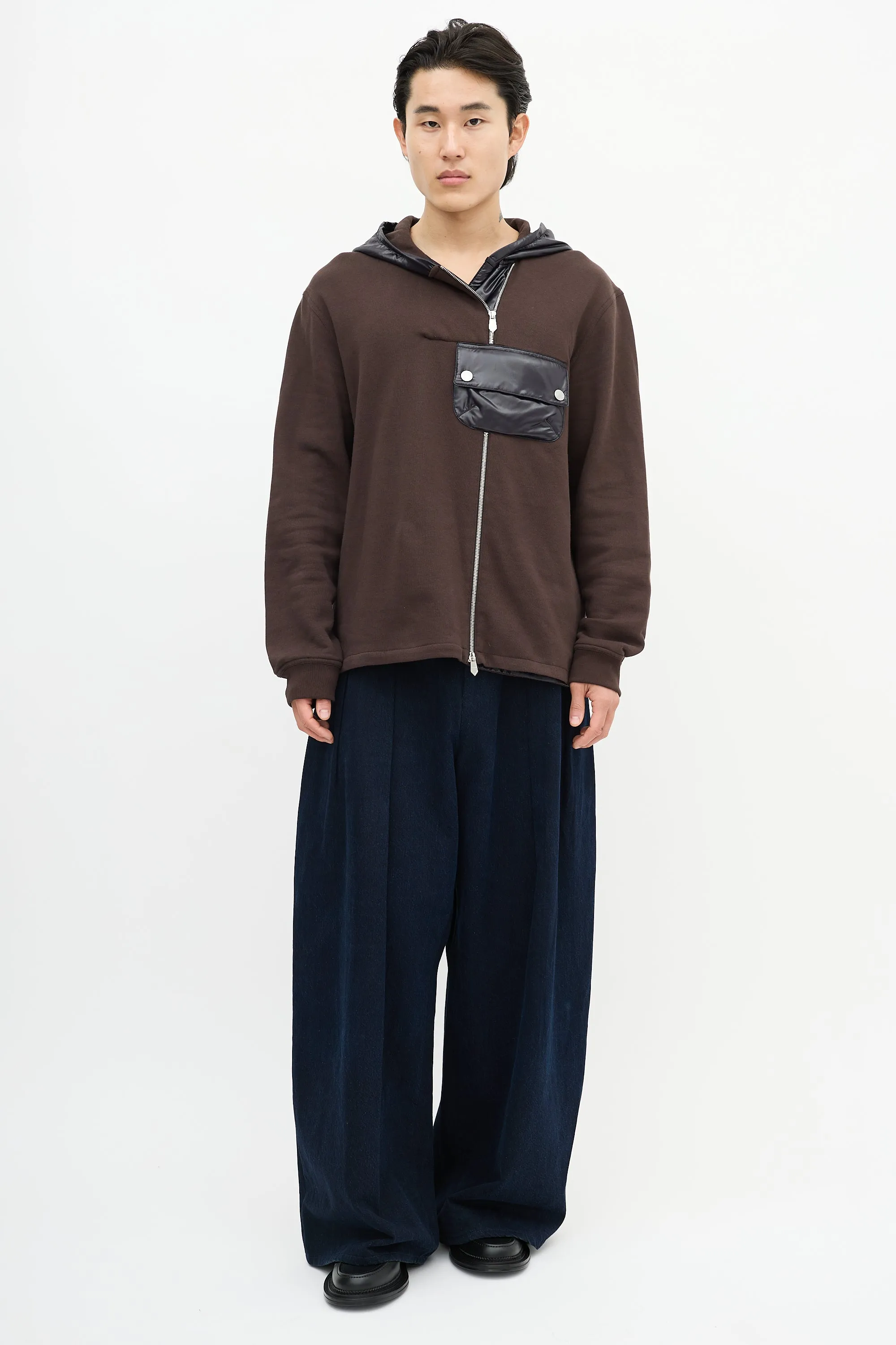 Asymmetrical Zip Hoodie