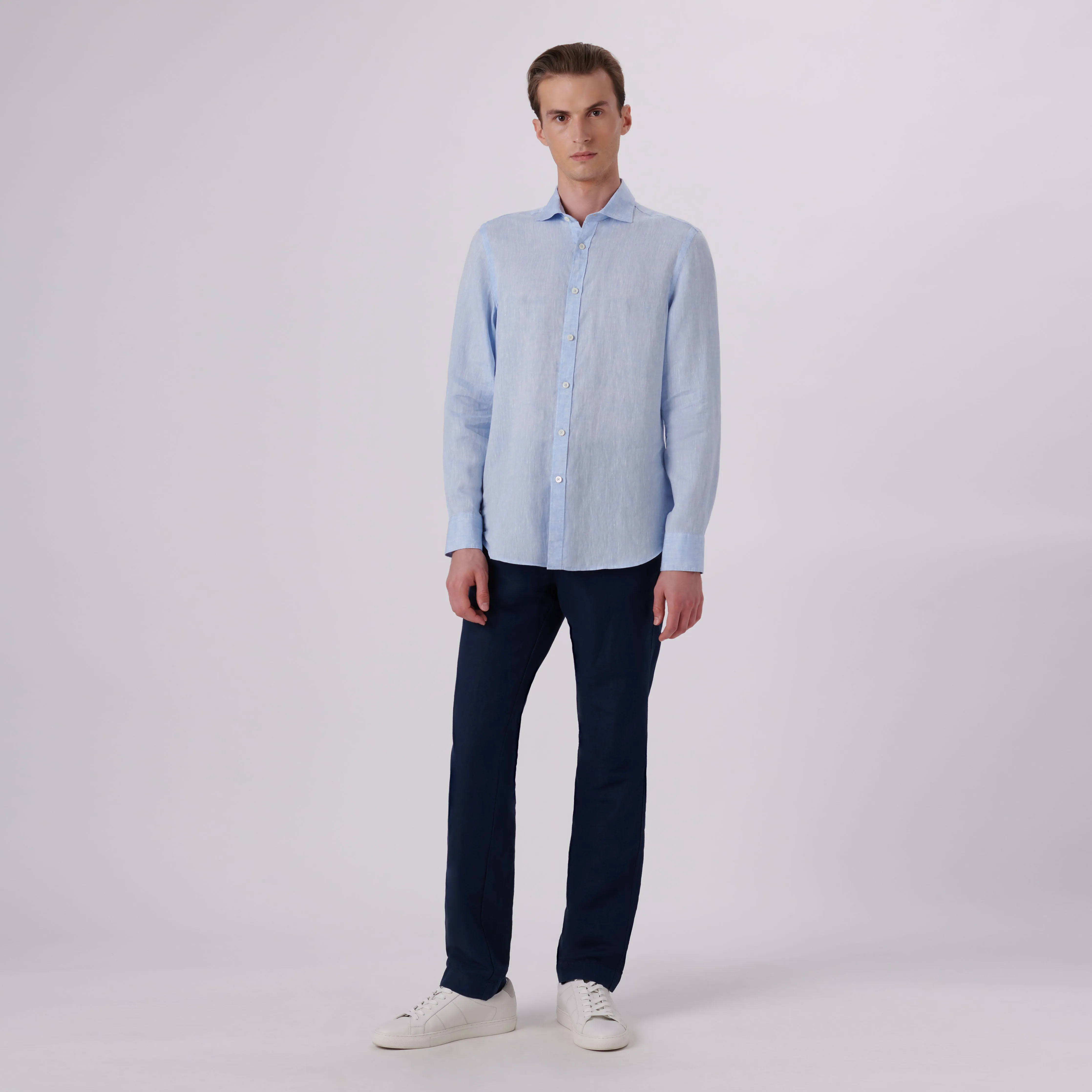 AXEL Solid Linen Shirt