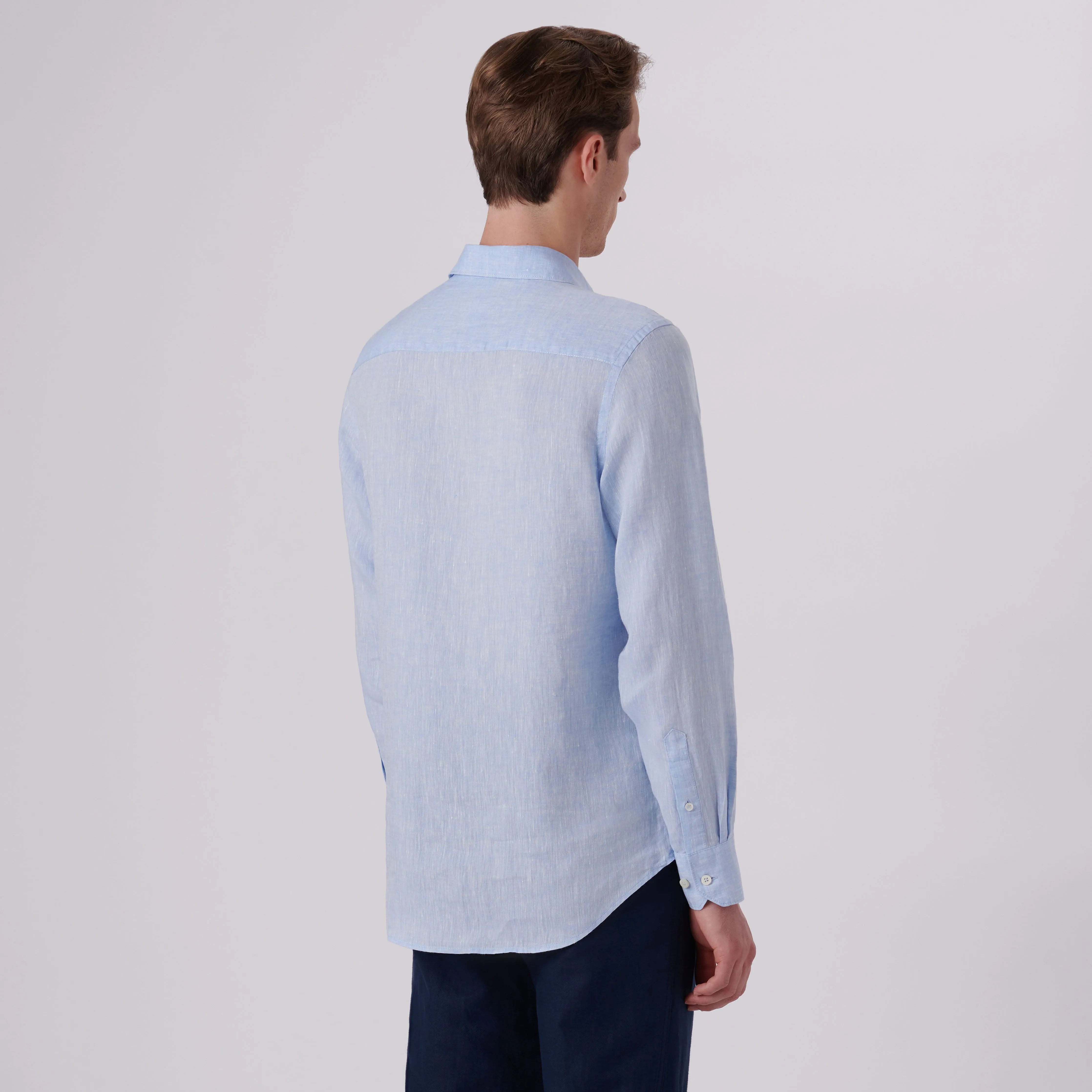 AXEL Solid Linen Shirt