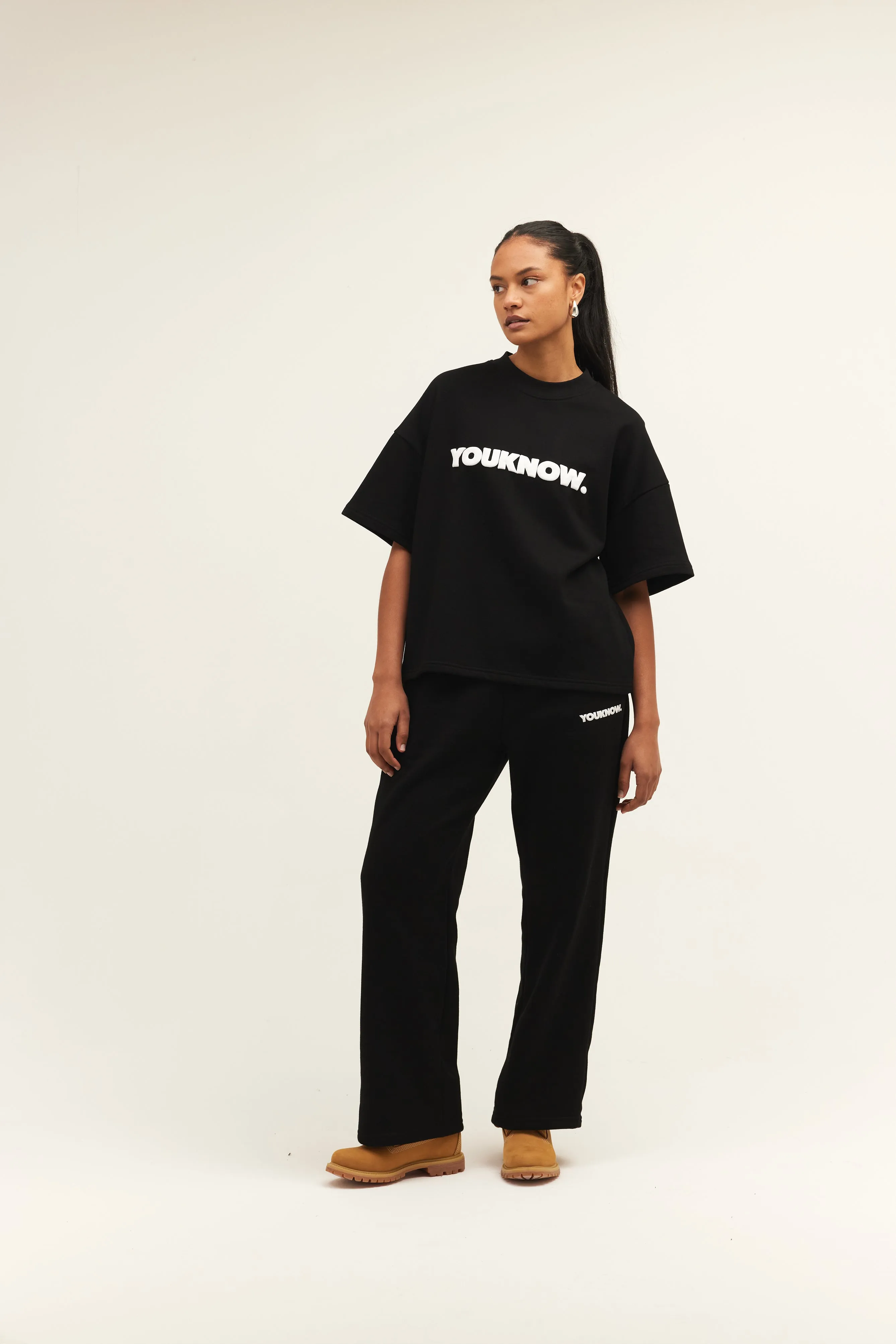 BLOCK TEE | BLACK