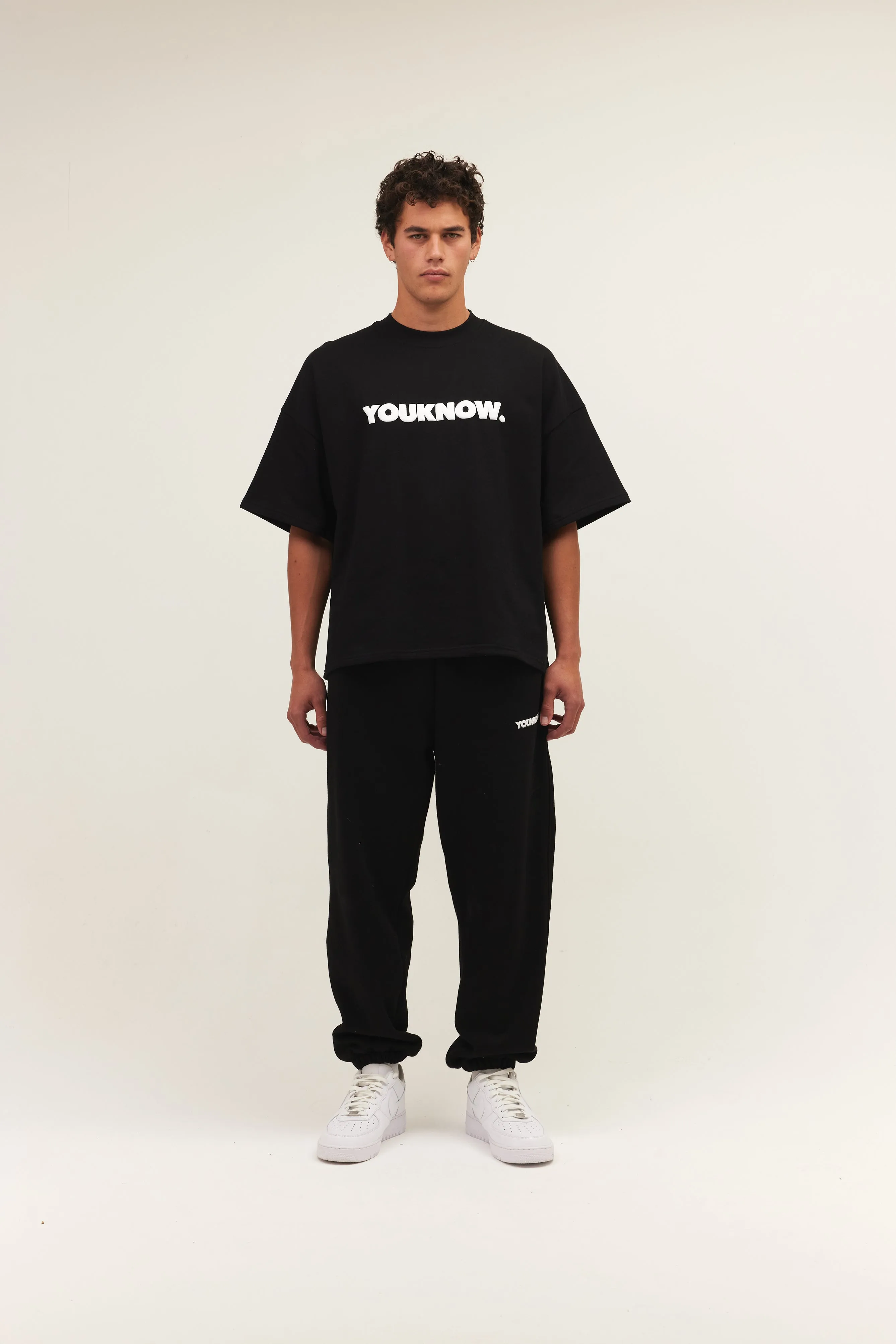 BLOCK TEE | BLACK