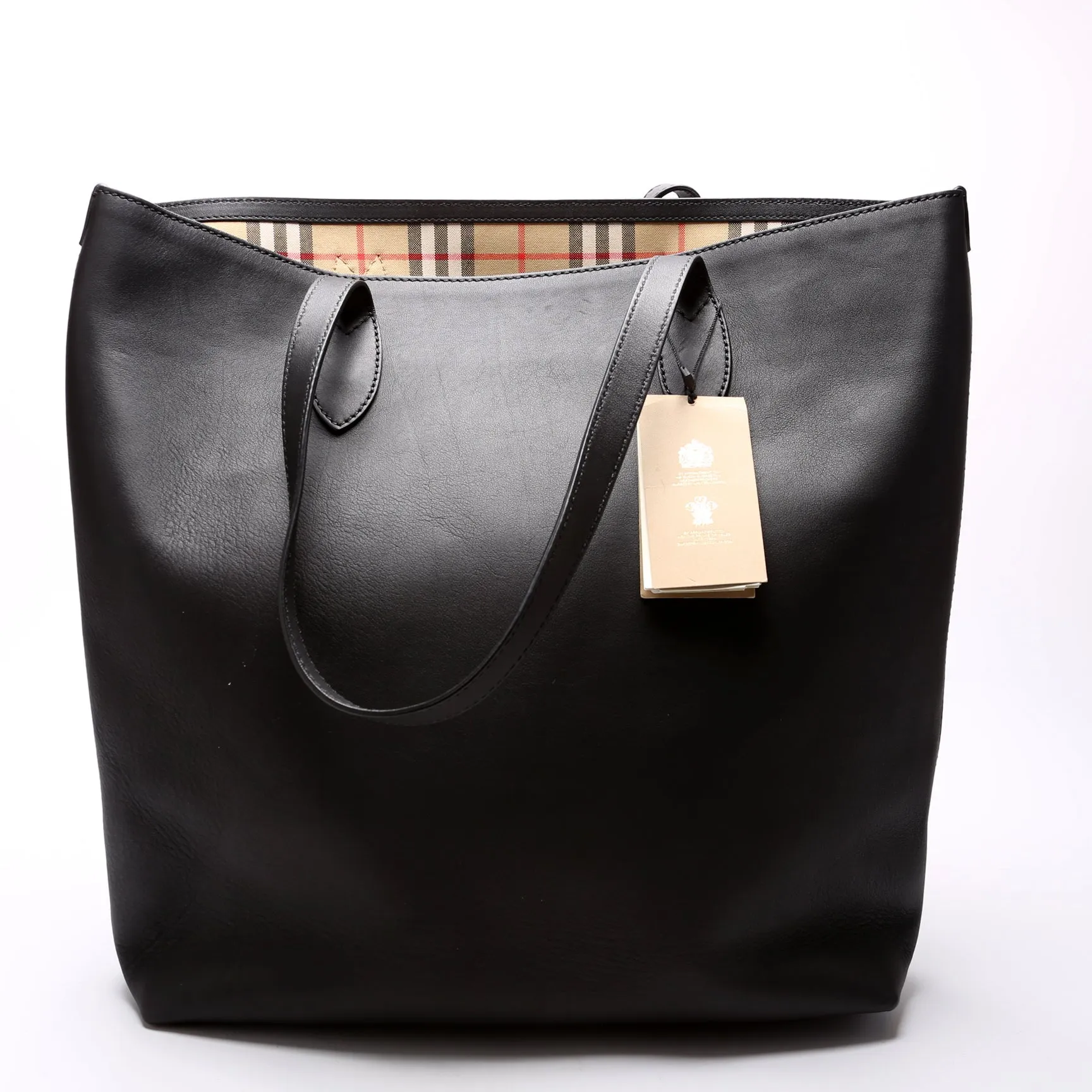 Bonded Leather Graffiti Print Tote