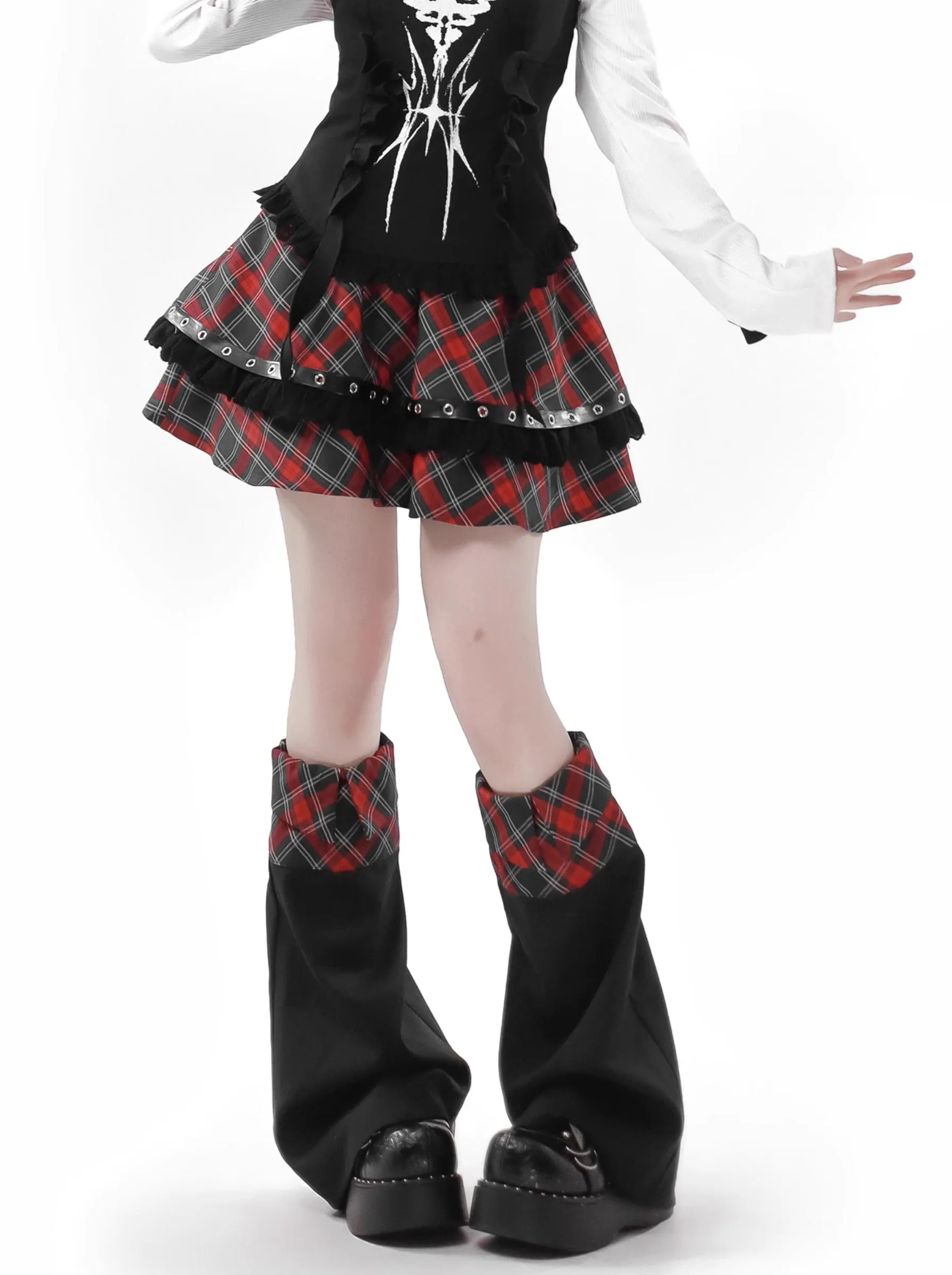 Bone Waistland Suit Hem Dark Subculture Irregular Original