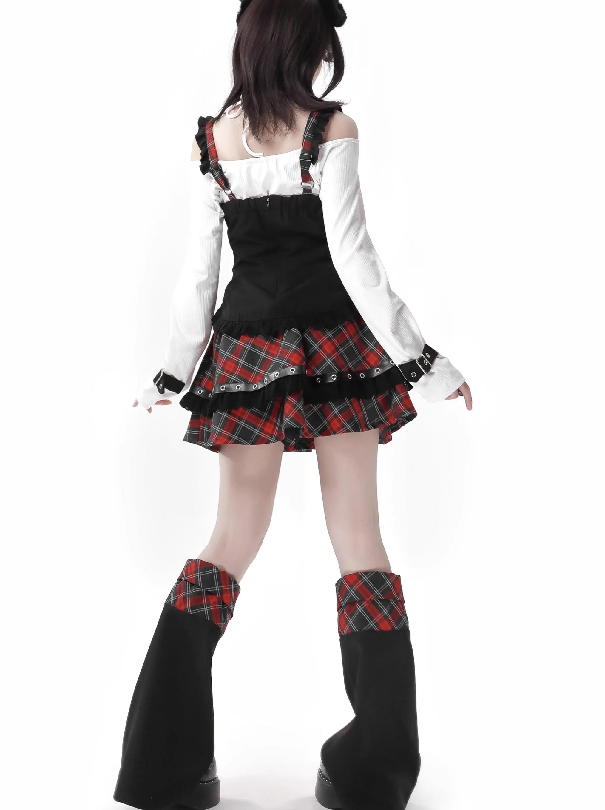 Bone Waistland Suit Hem Dark Subculture Irregular Original