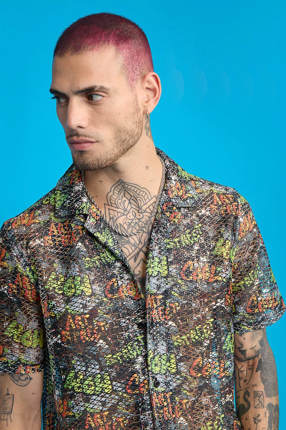Cool Art Mesh Shirt