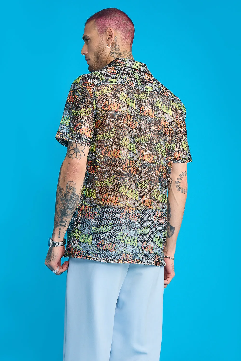 Cool Art Mesh Shirt