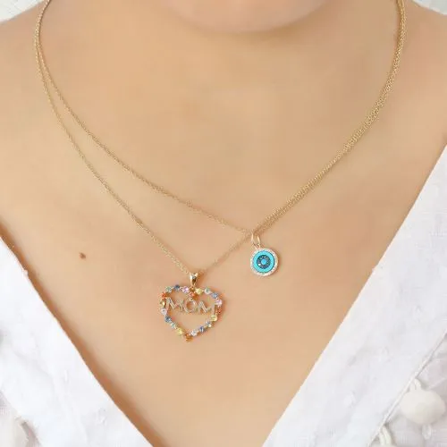 Diamond Evil Eye Charm