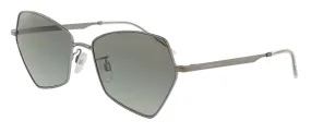 Emporio Armani 0EA2127 301011 Full Rim Shiny Gunmetal Irregular Sunglasses