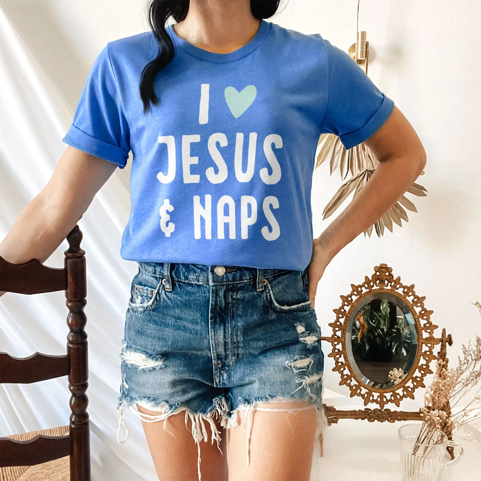 I love Jesus and Naps Tee