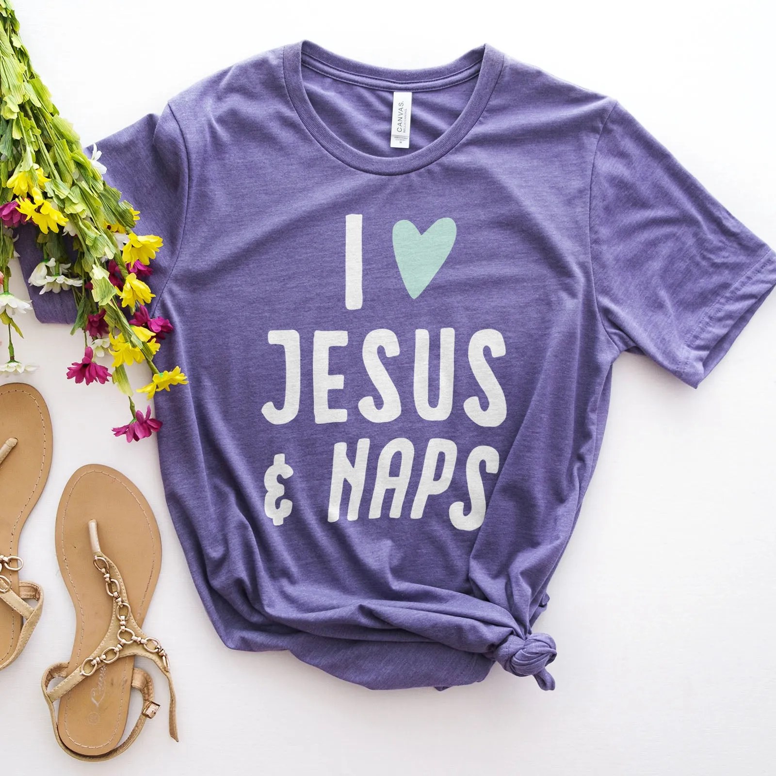 I love Jesus and Naps Tee