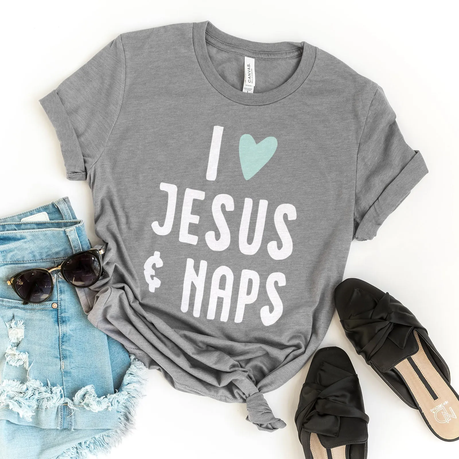 I love Jesus and Naps Tee