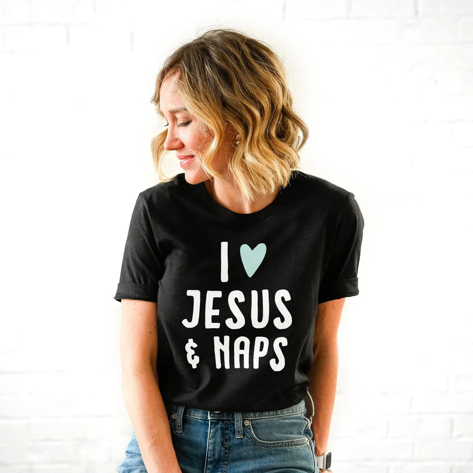 I love Jesus and Naps Tee