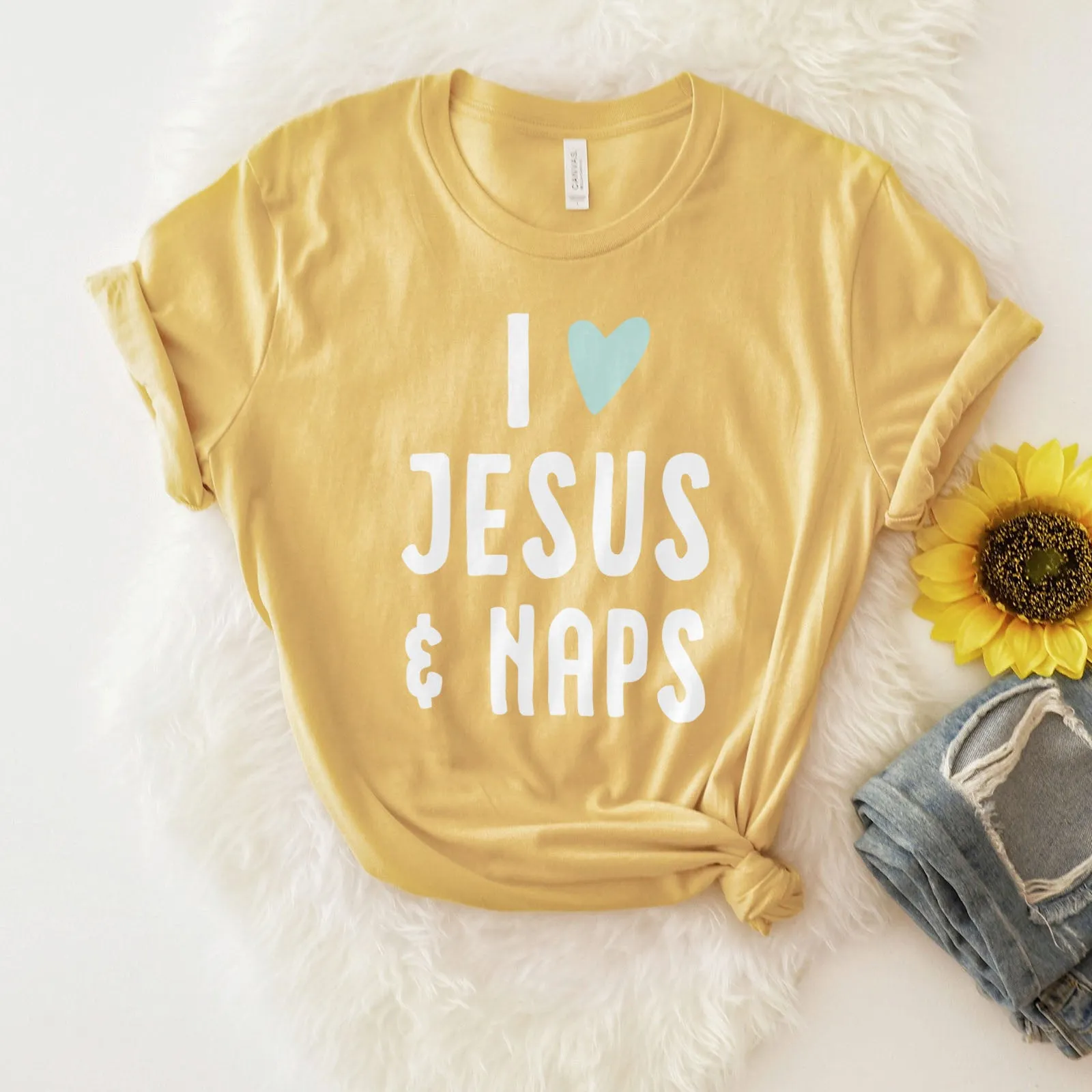 I love Jesus and Naps Tee