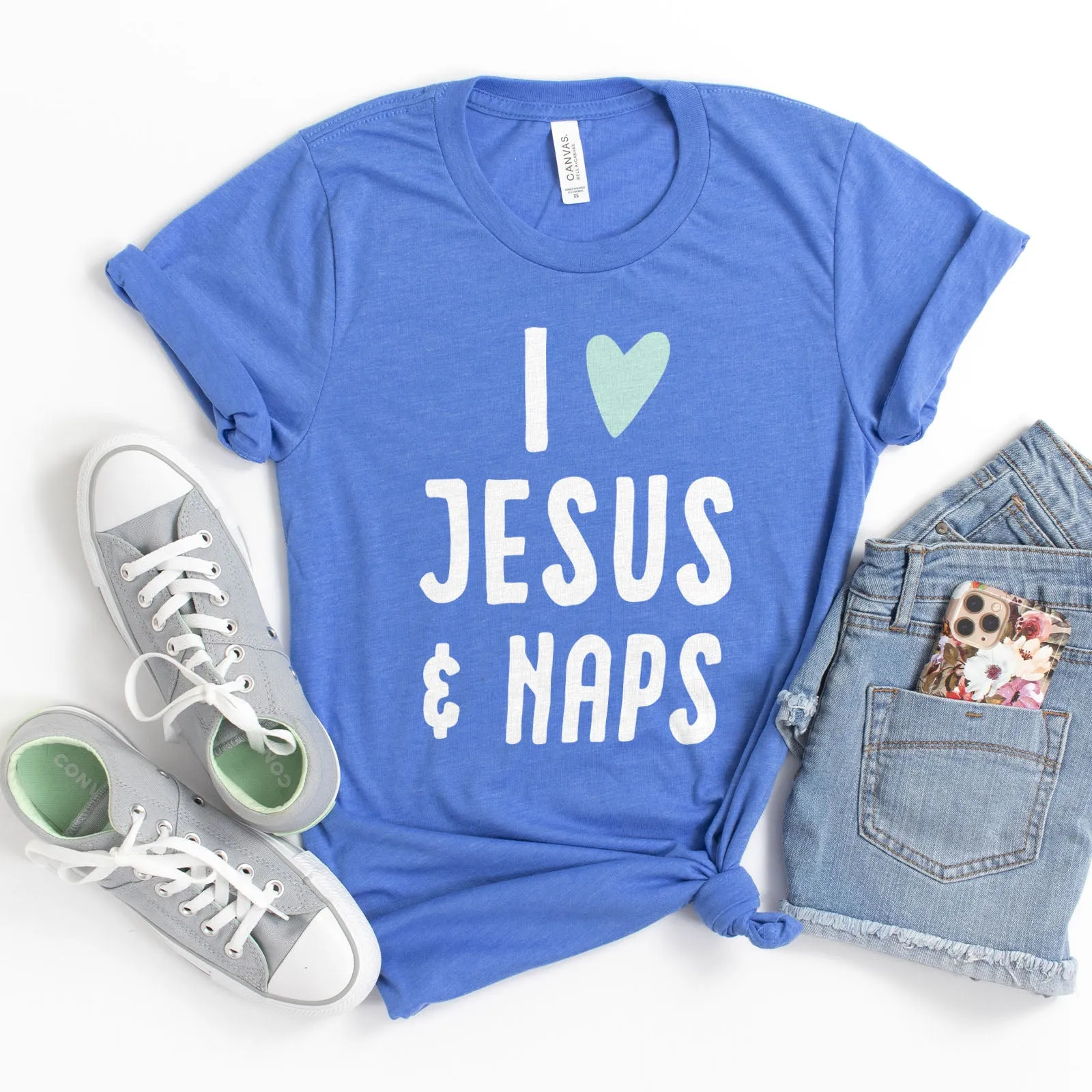 I love Jesus and Naps Tee