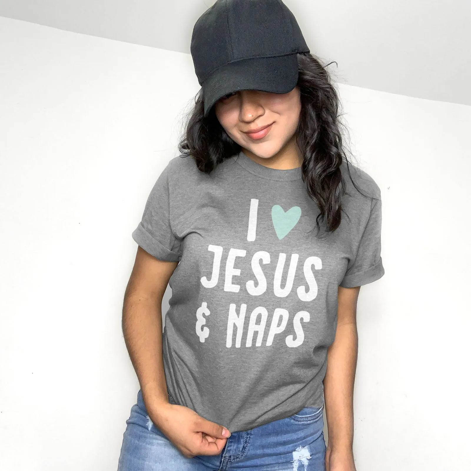 I love Jesus and Naps Tee