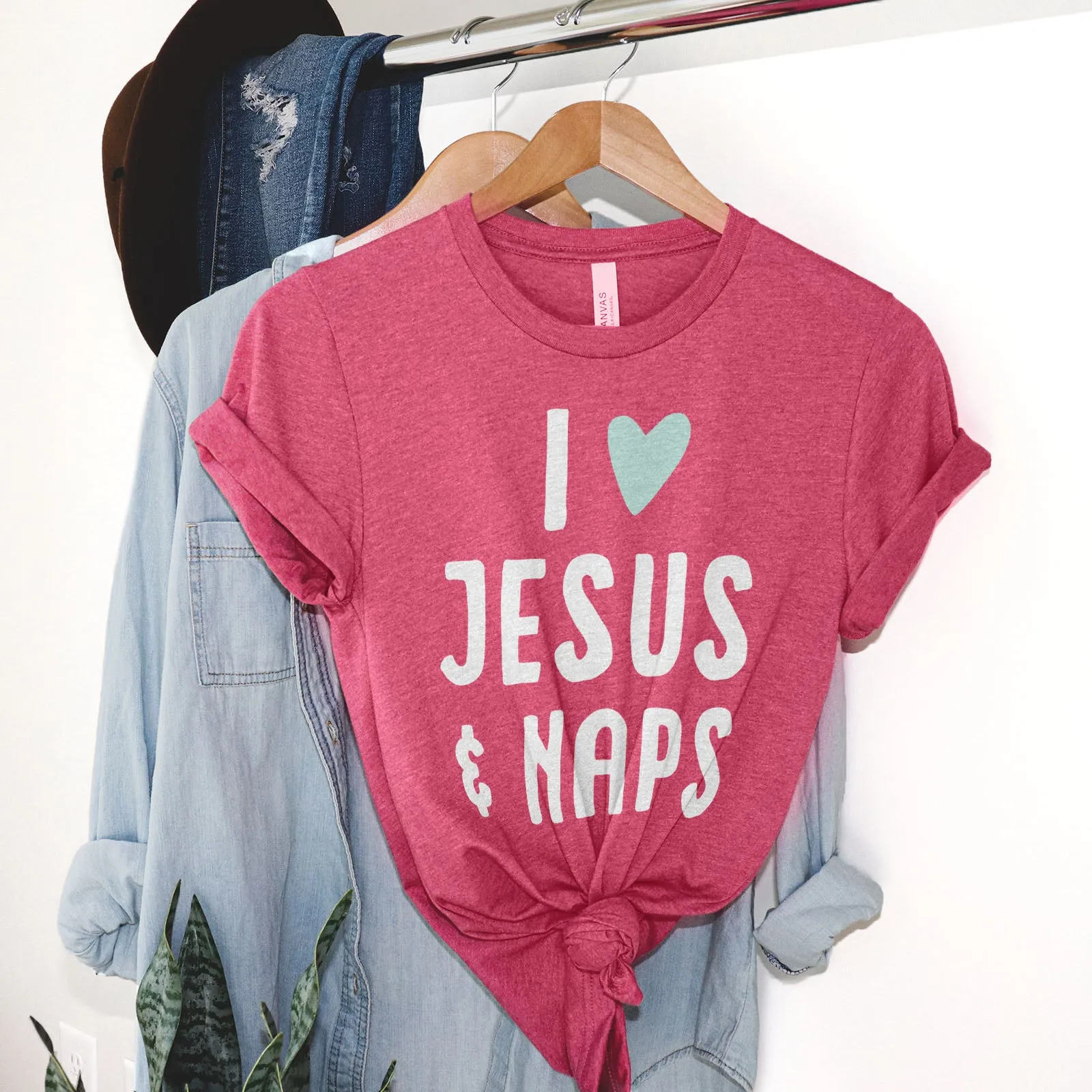 I love Jesus and Naps Tee