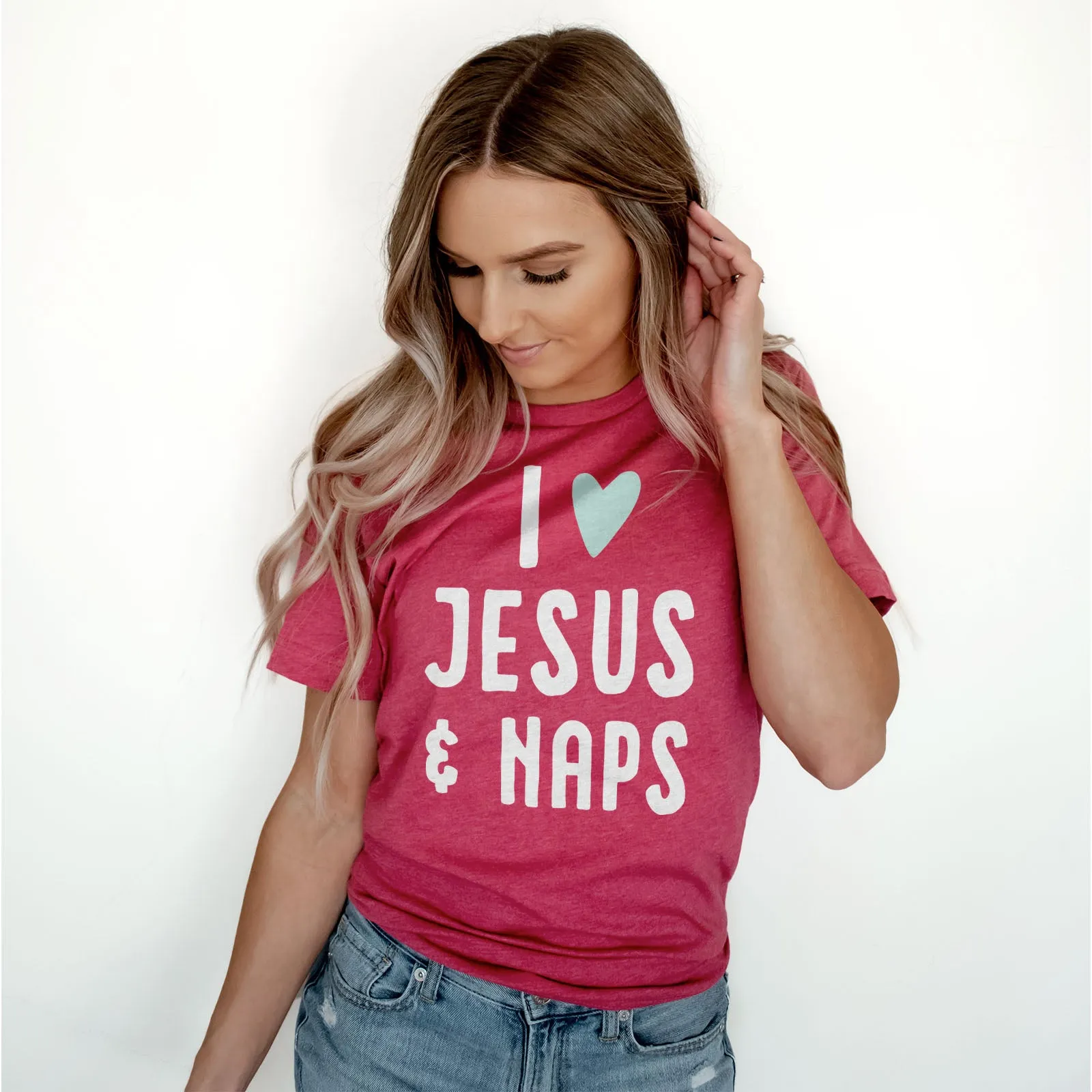 I love Jesus and Naps Tee