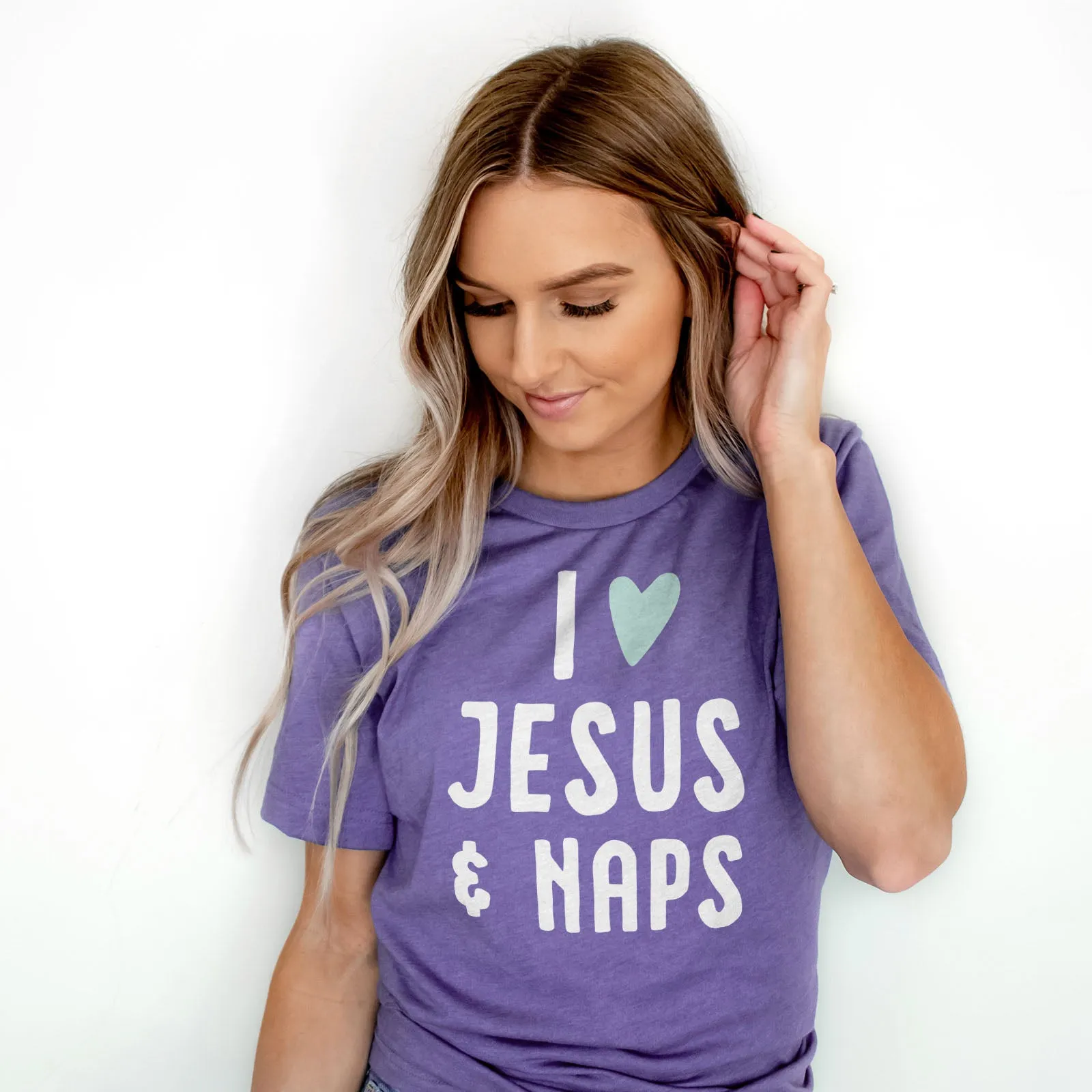 I love Jesus and Naps Tee