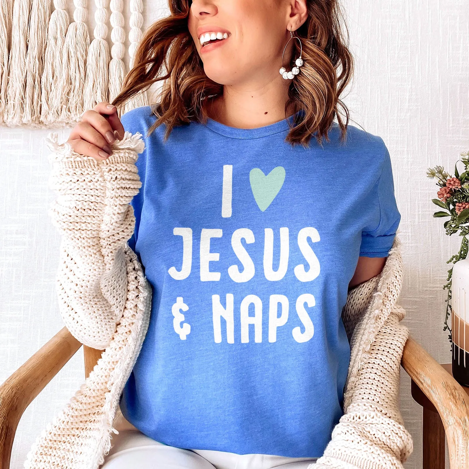 I love Jesus and Naps Tee