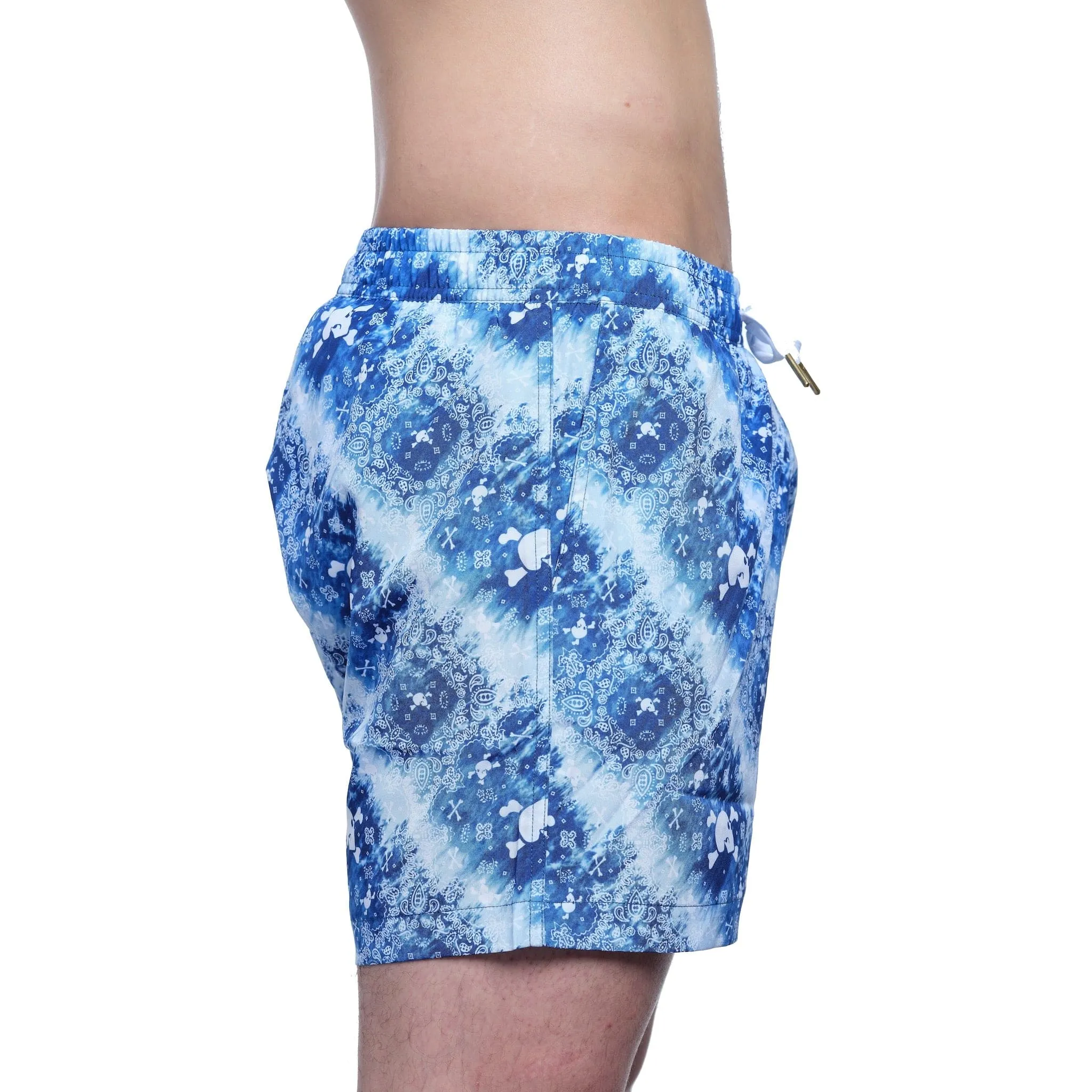 Indigo Bandana Swim Short