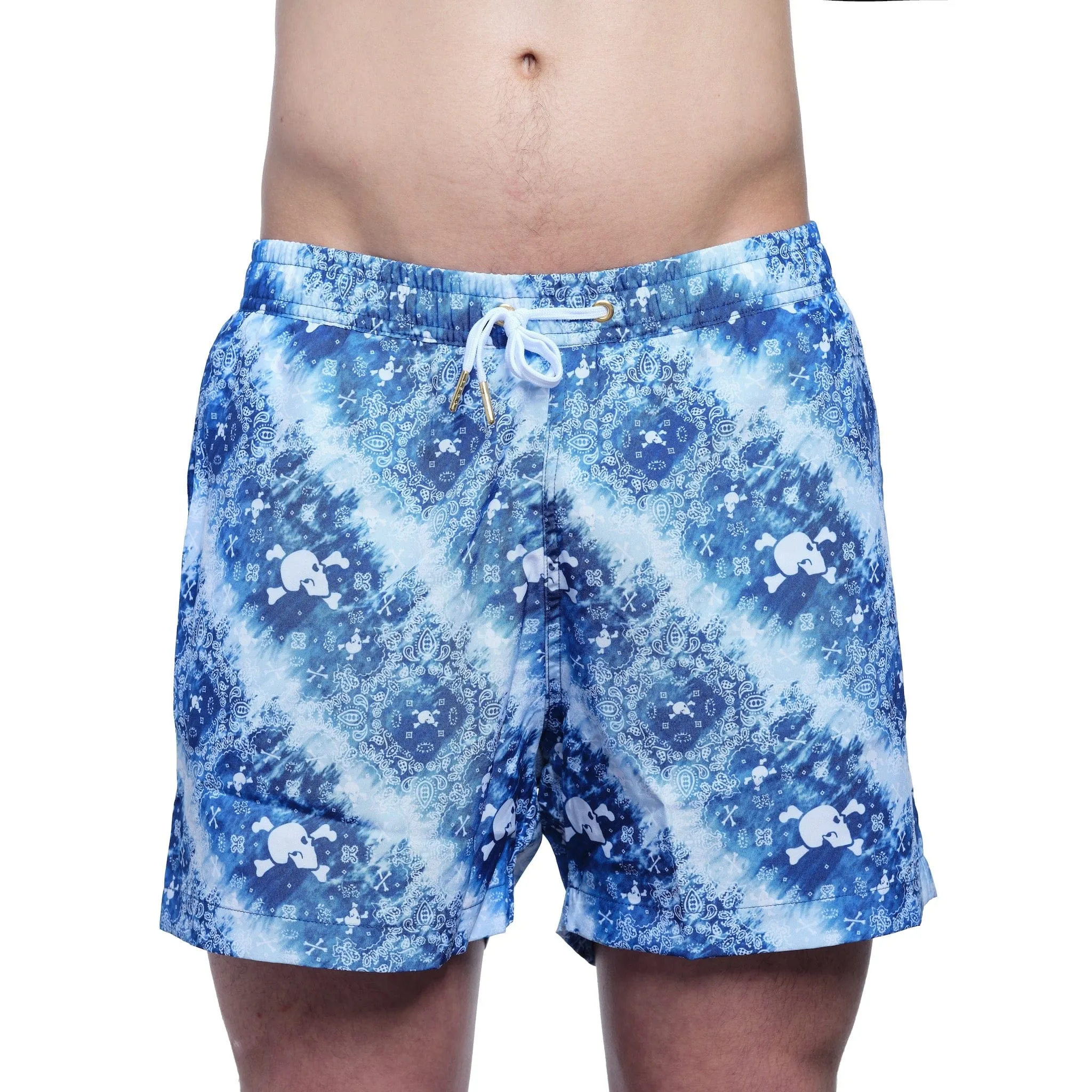 Indigo Bandana Swim Short