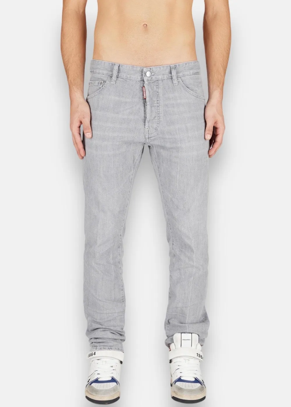 Jeans Dsquared2 Grey Denim Cool Guy