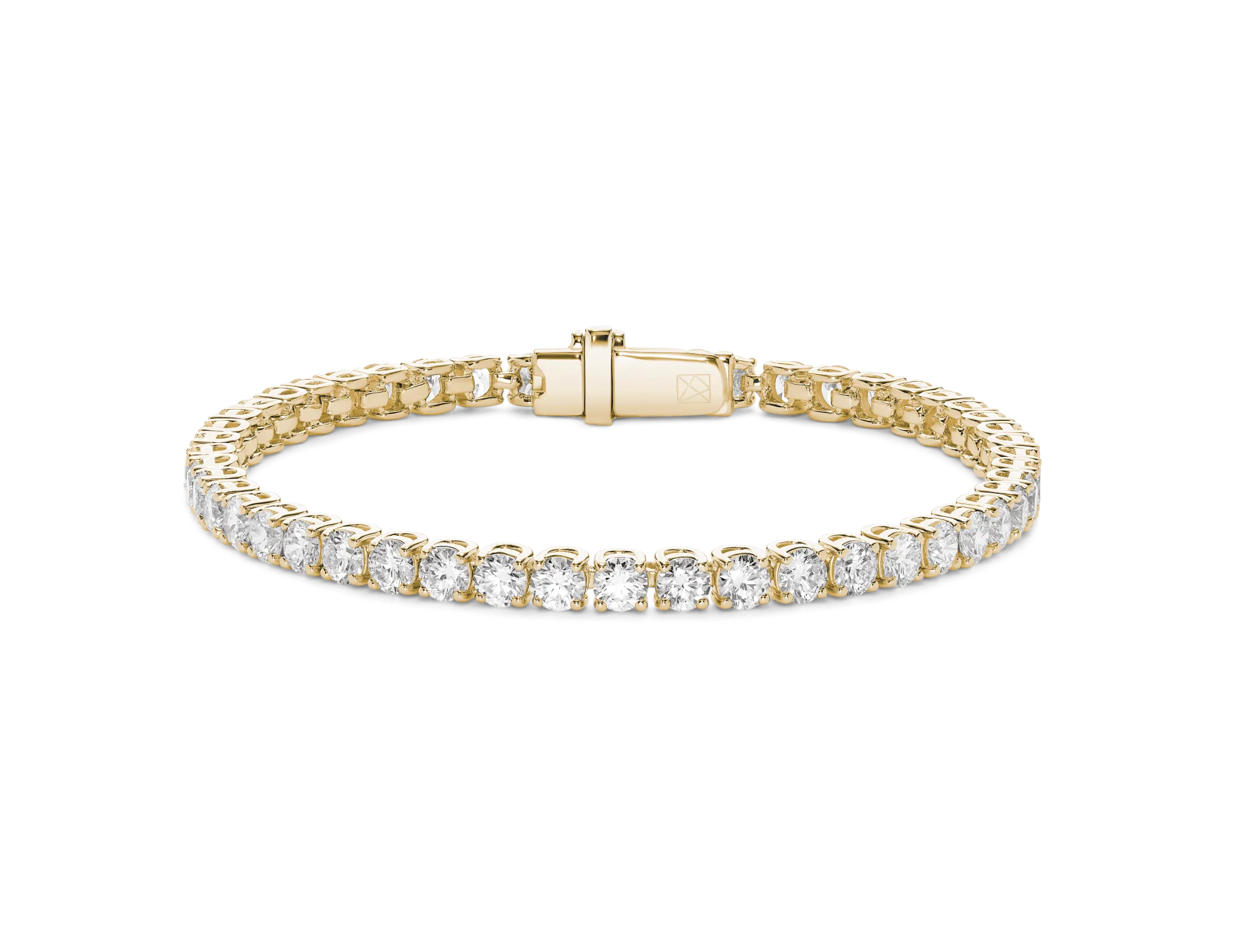 Lab-Grown Diamond Medium Tennis Bracelet - E-F color, 7" length | White