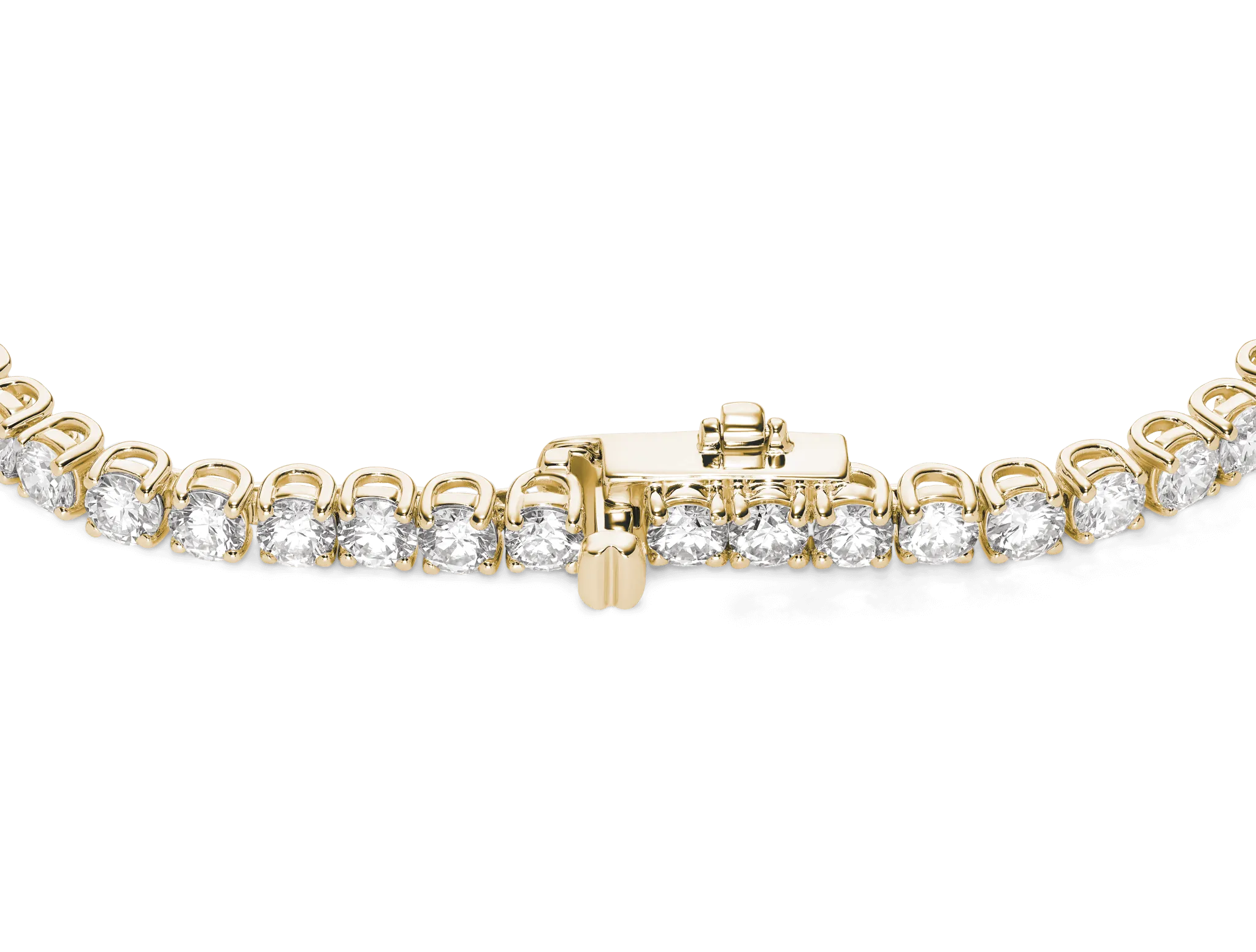 Lab-Grown Diamond Medium Tennis Bracelet - E-F color, 7" length | White