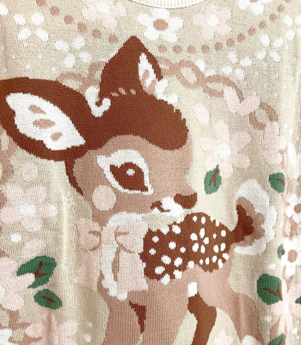 Little Deer Knit Sweater - PREORDER