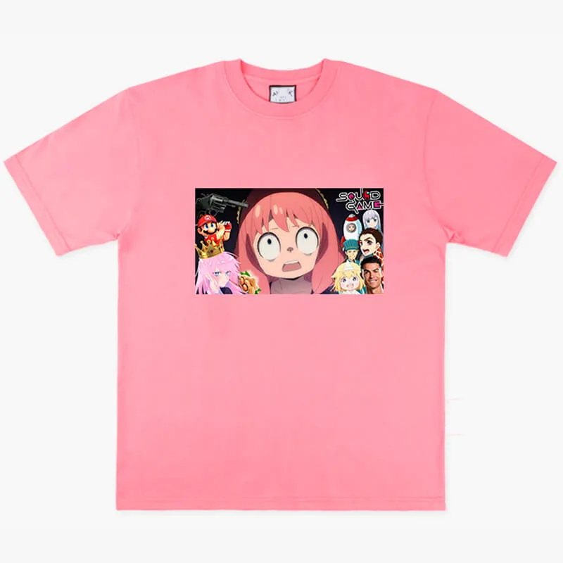 Meme Aesthetic Anya Forger Anime T-Shirt