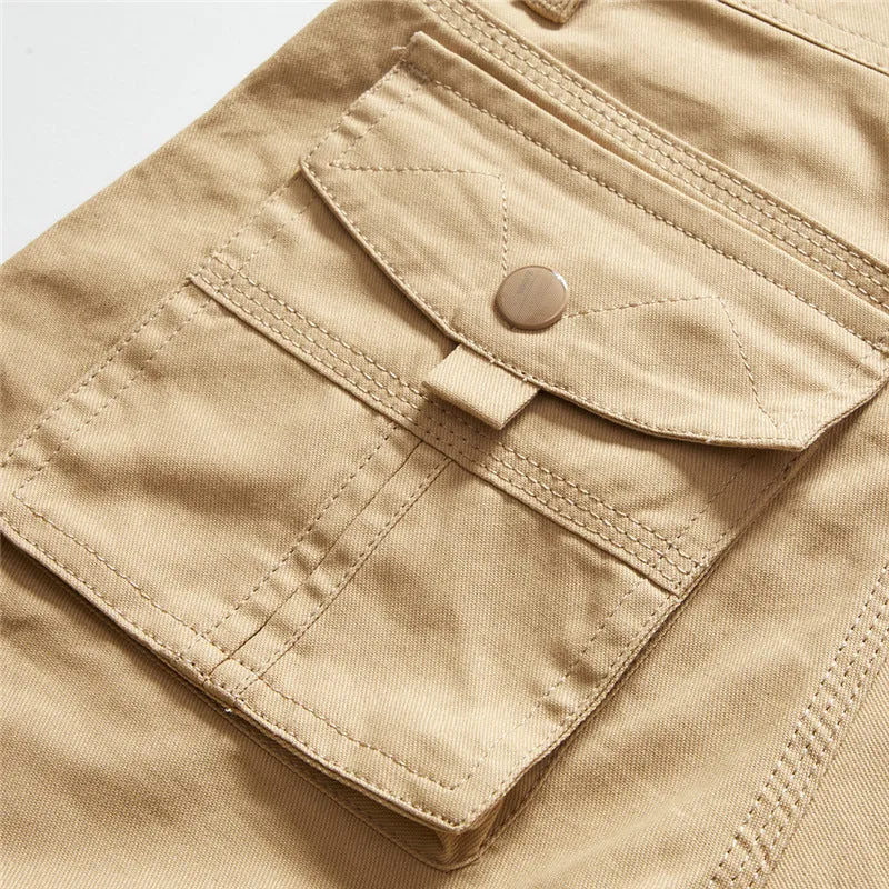 Outdoor Overalls Shorts Men's Tactical Pants Five-point Pants Men's Casual Multi-pocket Pants