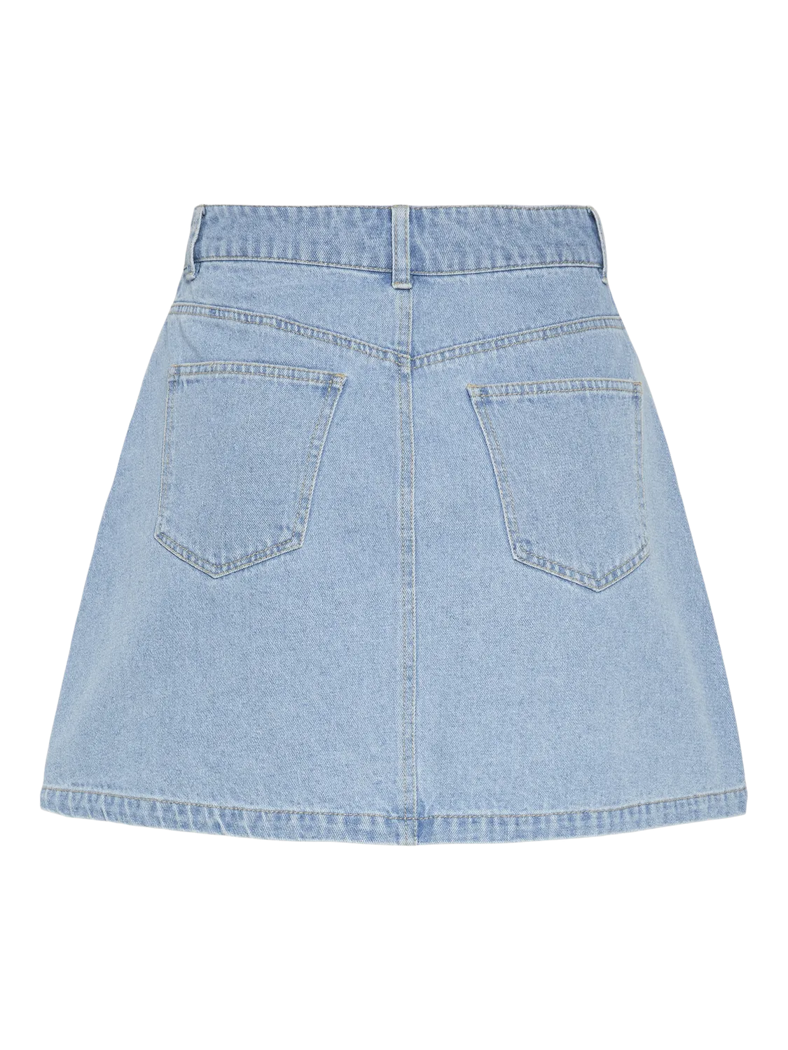 PCABBI Short Skirt - Light Blue Denim