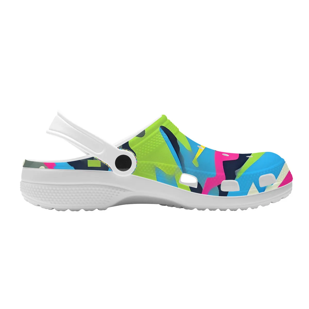 Pop Color Crocs Clogs