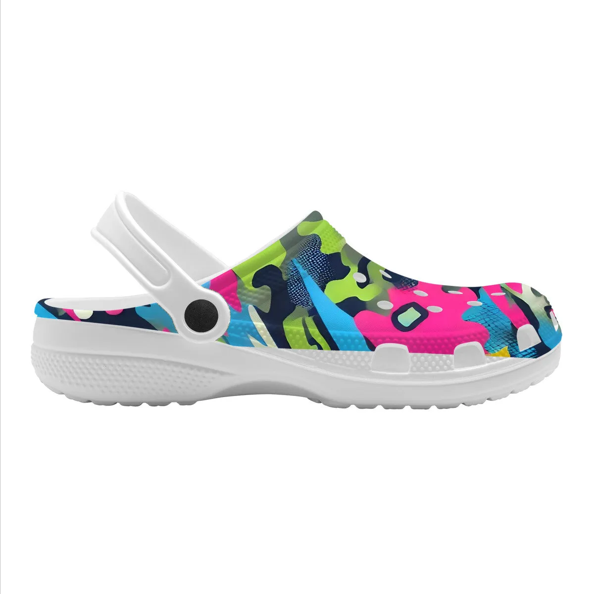 Pop Color Crocs Clogs