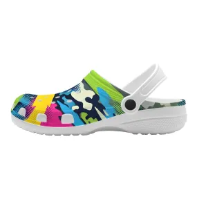 Pop Color Crocs Clogs