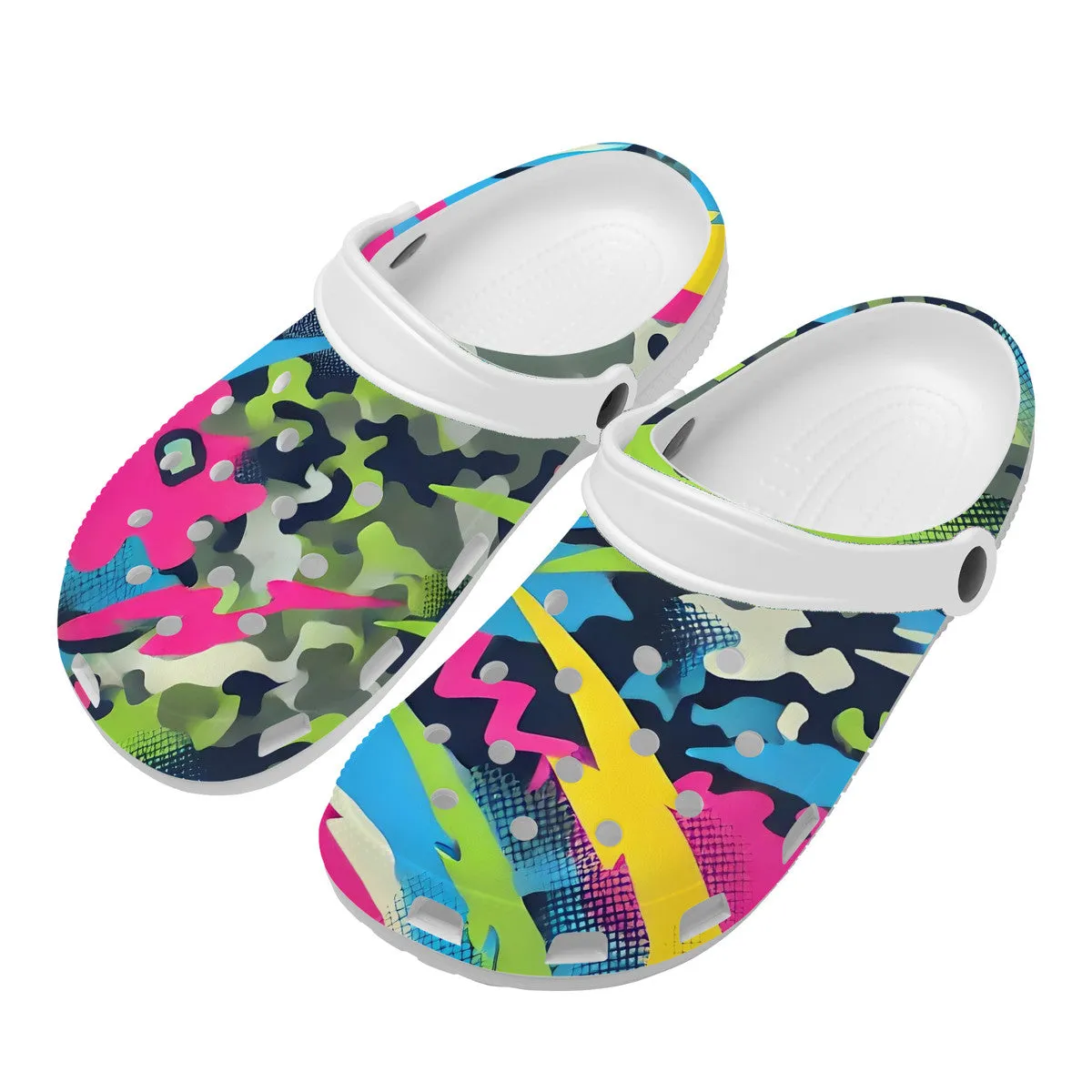 Pop Color Crocs Clogs