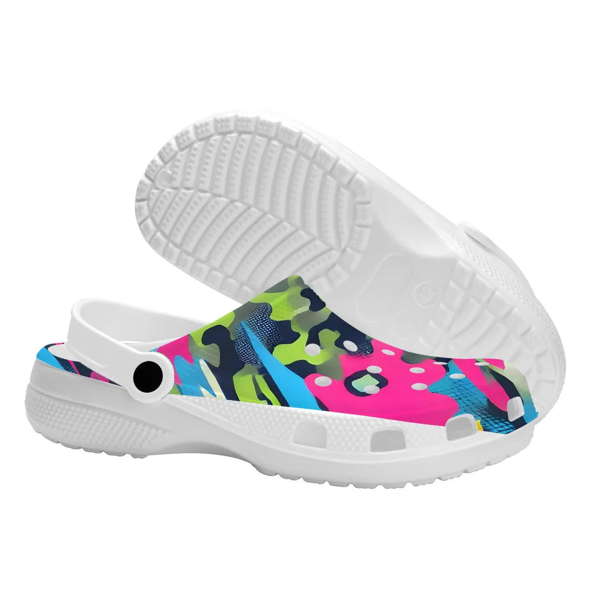 Pop Color Crocs Clogs
