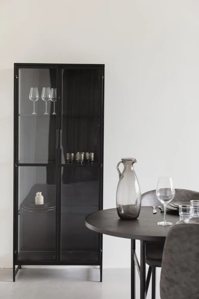 Rob Black Glass Cabinet