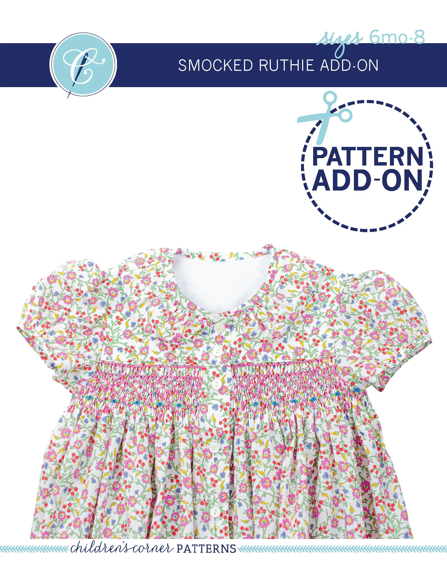 Ruthie Smocked Add-on - Digital Download