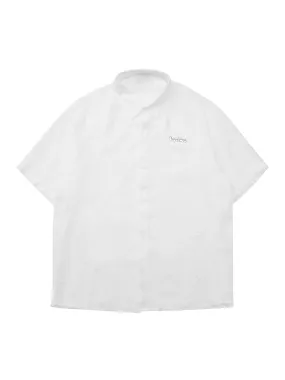 Thesupermade High Steet Textured Metal Button Shirt