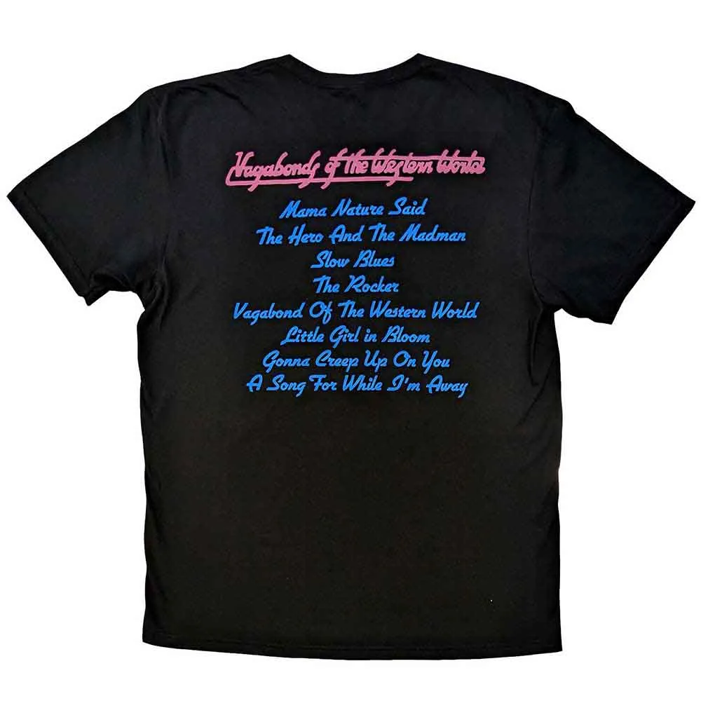 Thin Lizzy "Vagabonds Of The Western World" Black T shirt