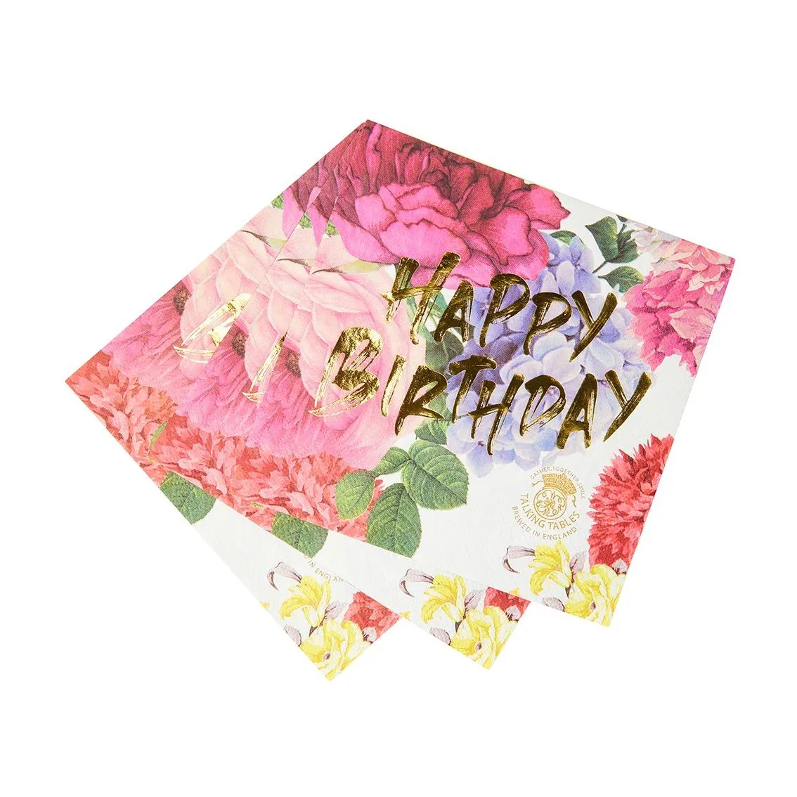 Truly Scrumptious Happy Birthday Paper Napkins