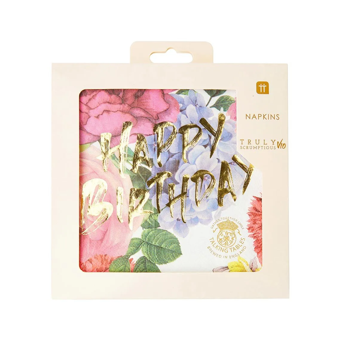 Truly Scrumptious Happy Birthday Paper Napkins