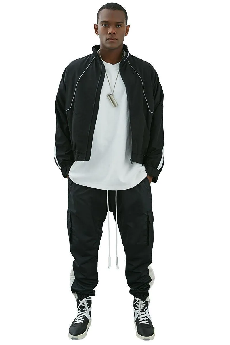 Unisex Embroidery Bomber Jacket